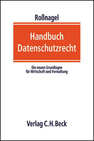 Handbuch Datenschutzrecht