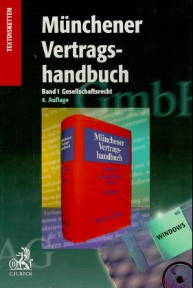 Gesellschaftsrecht, 3 Disketten (3 1/2 Zoll) - 