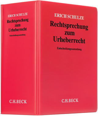 Rechtsprechung zum Urheberrecht. Loseblatt-Entscheidungssammlung mit Anmerkungen, Rechtsstand: April 2006 / Rechtsprechung zum Urheberrecht