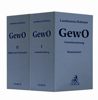 Gewerbeordnung und ergänzende Vorschriften. GewO