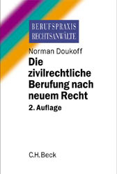 Die zivilrechtliche Berufung nach neuem Recht - Norman Doukoff