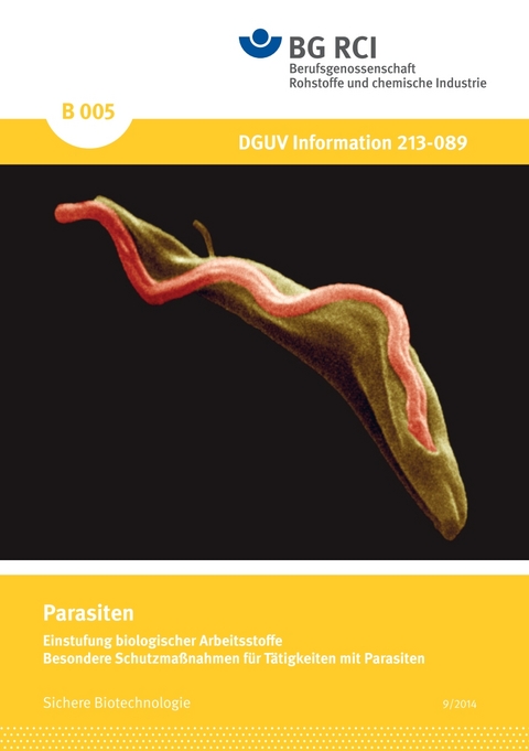 B 005 - Parasiten - Einstufung biologischer Arbeitsstoffe