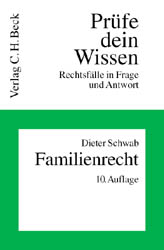 BGB Familienrecht - Dieter Schwab, G&uuml;nther Beitzke