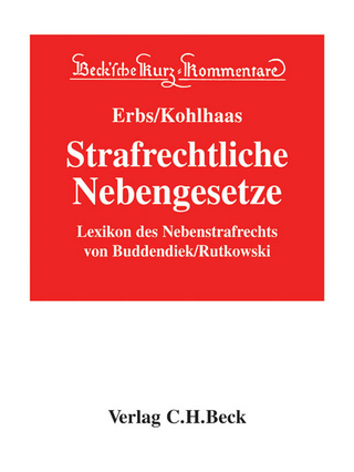 Lexikon des Nebenstrafrechts - 