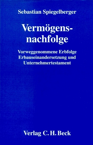 Verm&ouml;gensnachfolge - Sebastian Spiegelberger