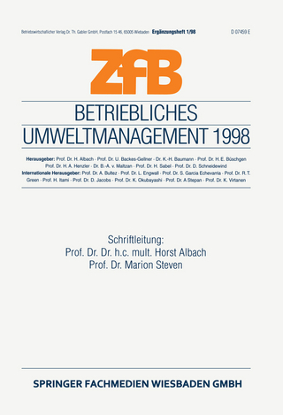 Betriebliches Umweltmanagement 1998