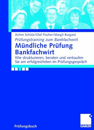 Mündliche Prüfung Bankfachwirt