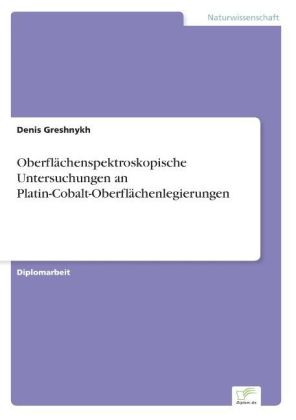 OberflÃ¤chenspektroskopische Untersuchungen an Platin-Cobalt-OberflÃ¤chenlegierungen