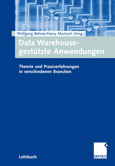 Data Warehouse-gestützte Anwendungen - 