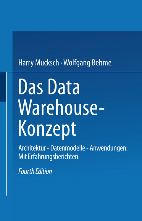 Das Data Warehouse-Konzept - 