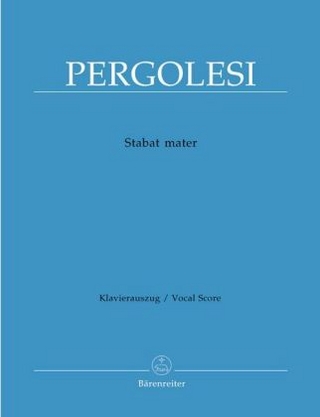 Stabat mater für Sopran, Alt, Streicher und Basso continuo, Klavierauszug