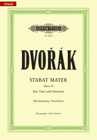 Stabat Mater op.58, Klavierauszug