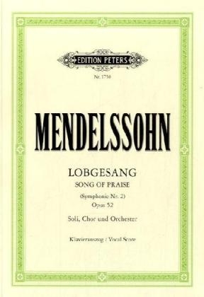 Lobgesang (Symphonie Nr.2 ) op.52, Klavierauszug