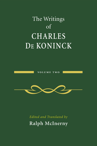 The Writings of Charles De Koninck