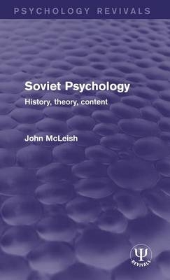 Soviet Psychology -  John McLeish