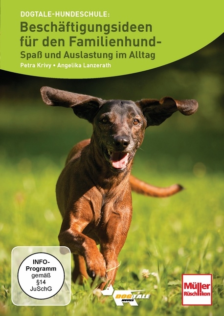 DVD - Beschäftigungsideen für den Familienhund - Petra Krivy, Angelika Lanzerath
