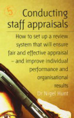 Conducting Staff Appraisals - Nigel Hunt