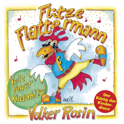 Flitze Flattermann, 1 Audio-CD - Volker Rosin