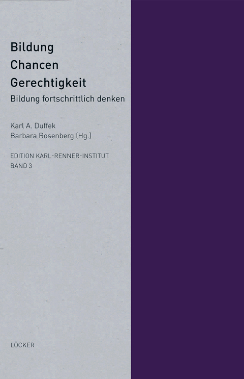 Bildung - Chancen - Gerechtigkeit - 