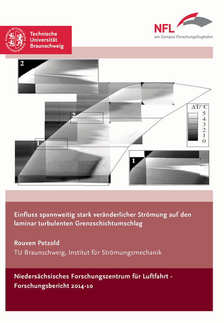 Einfluss spannweitig stark veränderlicher Strömung auf den laminar turbulenten Grenzschichtumschlag - Rouven Petzold