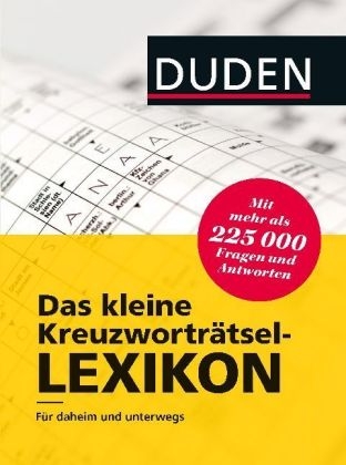 Duden - Das kleine Kreuzwortr&auml;tsel-Lexikon -  Dudenredaktion