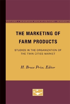 The Marketing of Farm Products - 