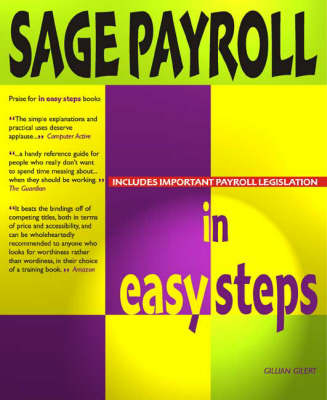 Sage Payroll in Easy Steps - Gillian Gilert