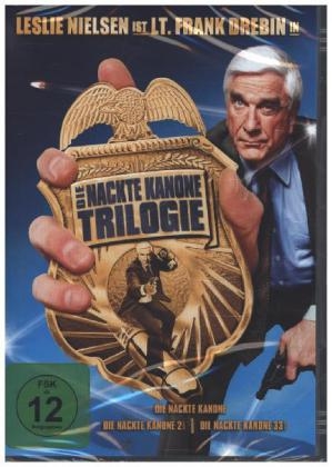 Die Nackte Kanone Box, 3 DVDs, deutsche u. englische Version