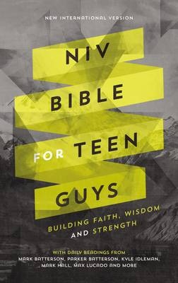 NIV, Bible for Teen Guys -  Zondervan