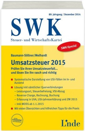 SWK-Spezial Umsatzsteuer 2015
