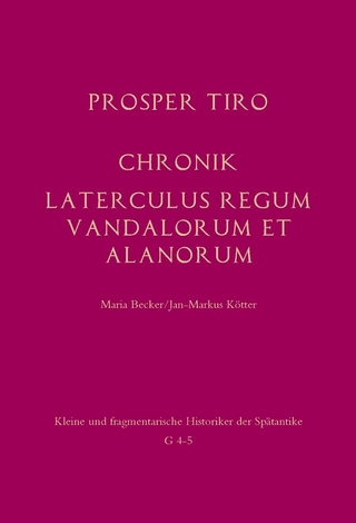 Chronik - Laterculus regum Vandalorum et Alanorum