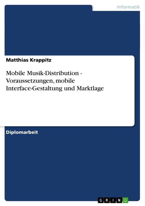 Mobile Musik-Distribution - Matthias Krappitz