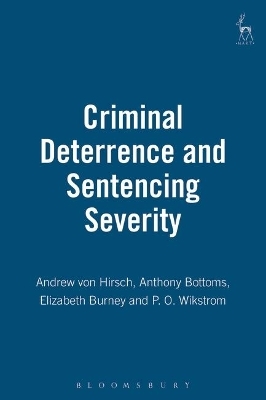 Criminal Deterrence and Sentencing Severity