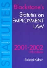 Blackstone's Statutes on Employment Law