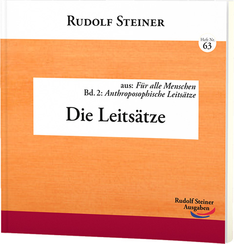 Die Leits&auml;tze - Rudolf Steiner
