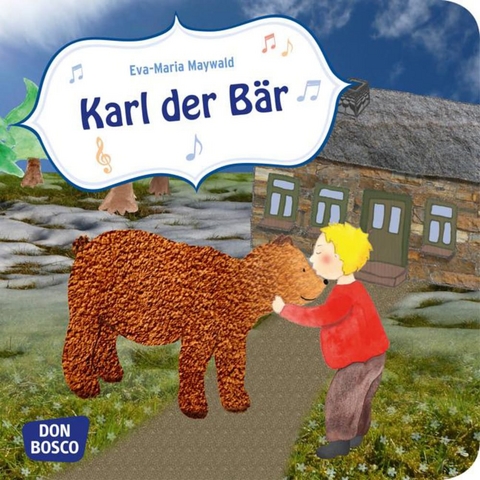 Karl, der B&auml;r. Mini-Bilderbuch.