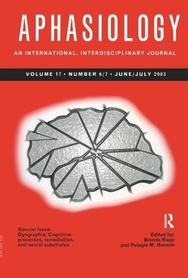 Dysgraphia: Cognitive Processes, Remediation, and Neural Substrates - 