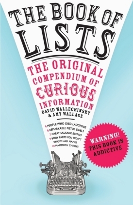 The Book Of Lists - David Wallechinsky, Amy Wallace