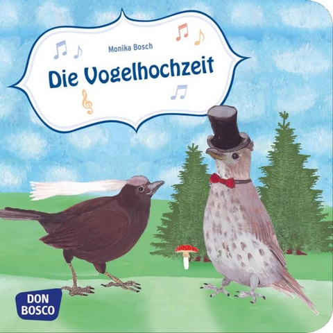 Die Vogelhochzeit. Mini-Bilderbuch.