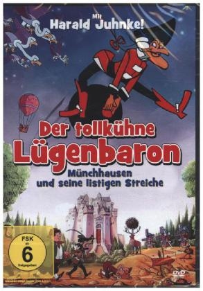 Der tollkühne Lügenbaron - Münchhausen und seine listigen Streiche, 1 DVD