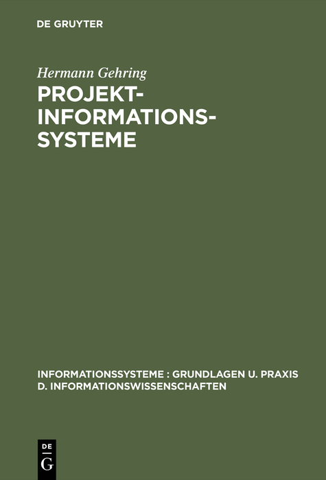 Projekt-Informationssysteme - Hermann Gehring