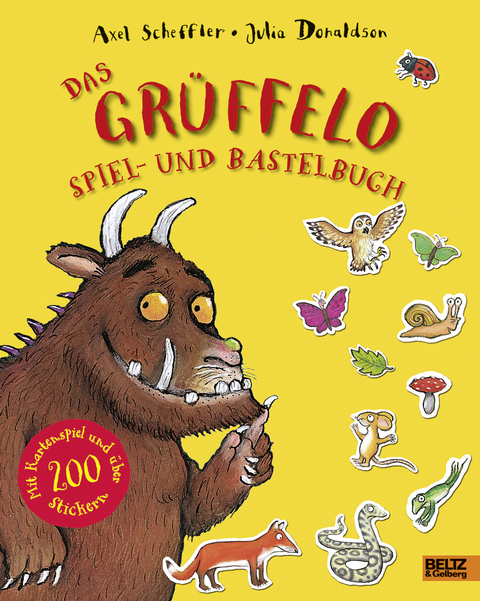 Das Gr&uuml;ffelo Spiel- und Bastelbuch - Axel Scheffler, Julia Donaldson