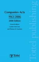 Companies Acts 1963-2006 - Lyndon MacCann, Thomas B. Courtney