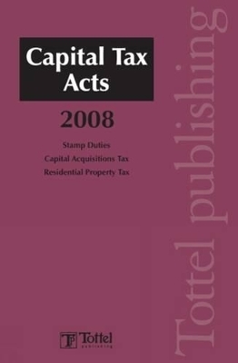 Capital Tax Acts 2008