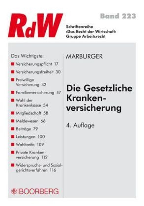 Die Gesetzliche Krankenversicherung - Horst Marburger