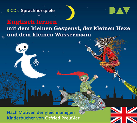 Englisch lernen mit dem kleinen Gespenst, der kleinen Hexe und dem kleinen Wassermann - Otfried Preu&szlig;ler
