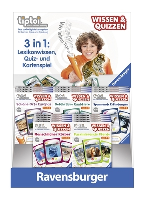 Verkaufs-Kassette "tiptoi&reg; Wissen & Quizzen" Fr&uuml;hjahr 2015