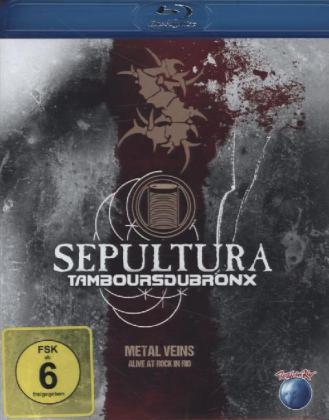 Metal Veins - Alive Rock In Rio, 1 Blu-ray -  Les Tambours Du Bronx,  Sepultura