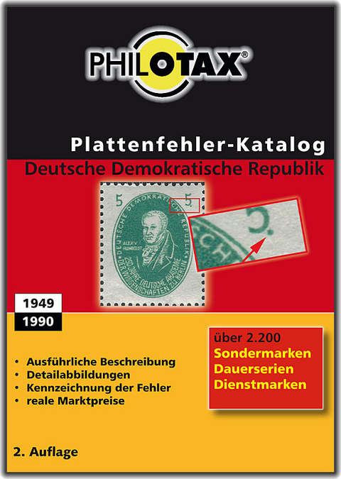 Plattenfehler Katalog DDR 2. Auflage - 