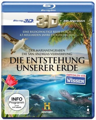 Die Entstehung unserer Erde - 3D, 1 Blu-ray
